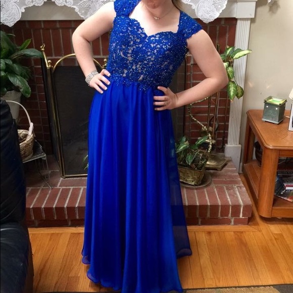 Dresses Electric Blue Prom Dress Poshmark